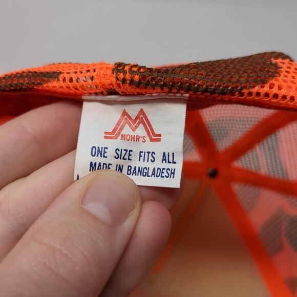 Gold Country Motor Inn Elko Nevada Trucker Hat Multicolor OS Camouflage Mohr's - Picture 9 of 9